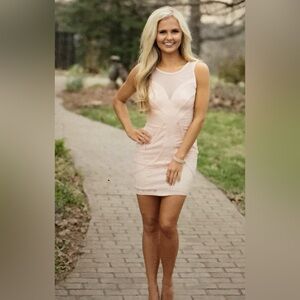 “Your Hand to Hold” Pink Lily Boutique Dress